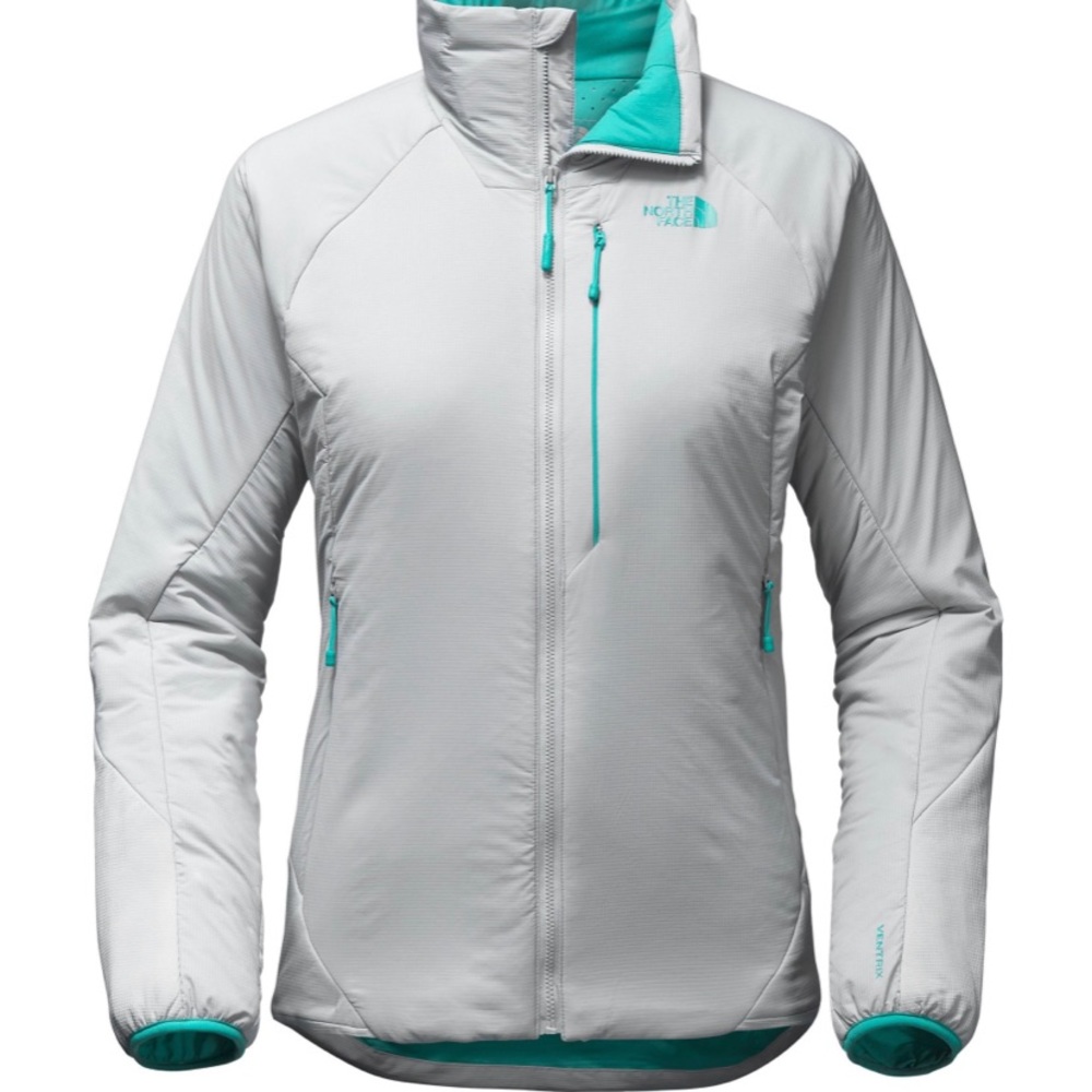 Like New North Face Ventrix Jacket -grey and teal